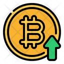 Bitcoin Increase Icon