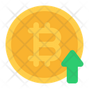 Bitcoin Increase Icon