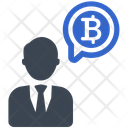 Cryptocurrency Investor Bitcoin Icon