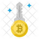 Key Word Bitcoin Icon