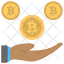 Bitcoin Loan  Icon