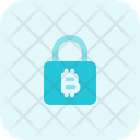 Bitcoin Lock Icon