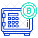 Bitcoin Locker Locker Bitcoin Icon