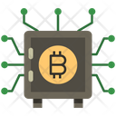 Bitcoin Locker Bank Loacker Safe Box Icon