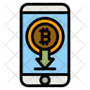 Bitcoin Loss Icon