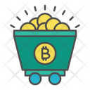 Crypto Mining Bitcoin Icon