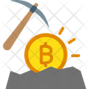 Bitcoin Mining Mining Bitcoin Icon