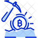 Bitcoin Mining Mining Bitcoin Icon
