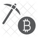 Bitcoin Mining Money Icon