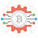 Mining Technology Blockchain Icon