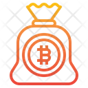 Bitcoin Money Bag Bitcoin Money Bag Icon