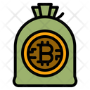 Bitcoin Moneybag Icon