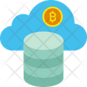 Bitcoin Network Bitcoin Cloud Mining Cloud Bitcoin Icon