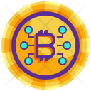 Bitcoin Network Bitcoin Cryptocurrency Icon