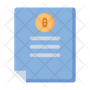 Bitcoin Paper Icon