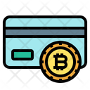 Bitcoin Payment Card Icon