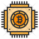 Bitcoin Chip Icon