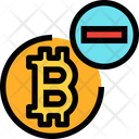 Bitcoin Reduce Bitcoin Reduce Icon