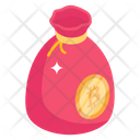 Money Bag Bitcoin Bag Bitcoin Sack Icon