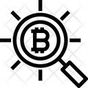 Bitcoin Search Bitcoin Search Icon