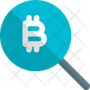 Bitcoin Search Icon