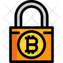 Bitcoin Security Bitcoin Lock Secure Bitcoin Icon