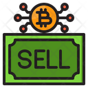 Bitcoin Sell Icon