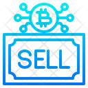 Bitcoin Sell Icon