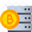 Bitcoin Server Crypto Server Database Icon