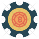Bitcoin Support Technical Professional Icon