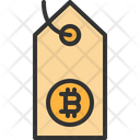 Bitcoin Tag Icon