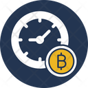 Bitcoin Time Value Value Of Bitcoin Value Of Time Icon