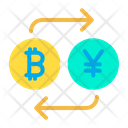 Bitcoin To Yen Icon
