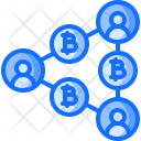 Bitcoin Transfer  Icon