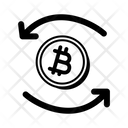 Bitcoin Transfer Icon