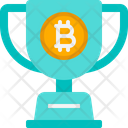 Bitcoin Trophy Icon