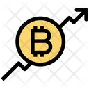 Bitcoin Up  Icon