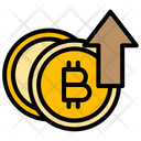 Bitcoin Up  Icon