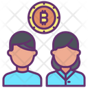 User Account Bitcoin Users Bitcoin Account Icon