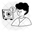 Bitcoin Vault Icon