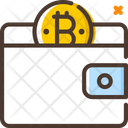 Bitcoin In Purse Bitcoin Wallet Wallet Icon