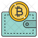 Wallet Bitcoin Currency Icon