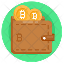 Bitcoin Wallet Digital Money Digital Currency Wallet Icon