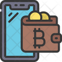 Bitcoin Wallet Crypto Icon