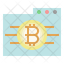 Bitcoin Web Cryptocurrency Folder Icon