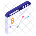 Bitcoin Website Blockchain Webpage Crypto Website Icon