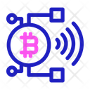 Bitcoin Wifi Icon