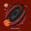 Black Hole Space Icon