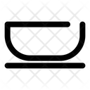 Black Bowl Icon