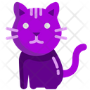Black Cat Cat Spooky Icon